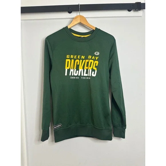NFL Green Bay Packers Combine Training Pullover Crewneck Sweatshirt S - Picture 1 of 8